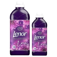 Balsam de rufe Lenor Amethyst & Floral Bouquet, 1.5 L + 0.8 L