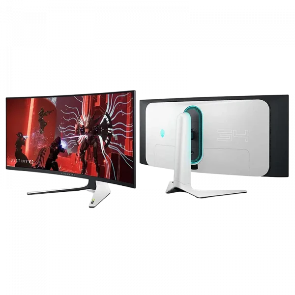 34 Игровой монитор DELL AW3423DW, OLED 3440x1440 WQHD, Белый