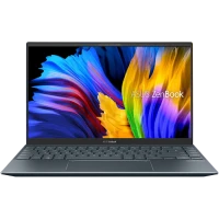 Ноутбук 14 ASUS Zenbook 14 UM425QA, Pine Grey, AMD Ryzen 5 5600H, 16Гб/512Гб, Без ОС