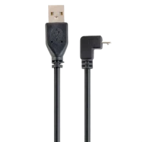 Cablu încărcare și sincronizare Cablexpert CCP-mUSB2-AMBM90-6, USB Type-A/micro-USB, 1,8m, Negru