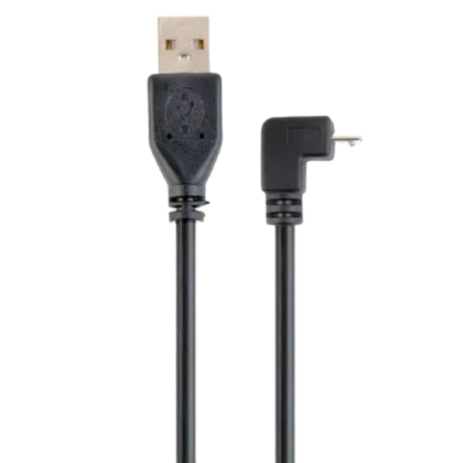 Кабель для зарядки и синхронизации Cablexpert CCP-mUSB2-AMBM90-6, USB Type-A/micro-USB, 1,8м, Чёрный