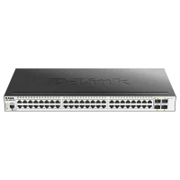 Switch de rețea D-Link DGS-3000-52L, 48x 10/100/1000 Mbps, 4x SFP