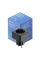 Priză de curent Yandex YNDX-0007B, Negru