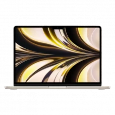 Laptop 13,6 Apple MacBook Air A2681, Starlight, M2 with 8-core CPU and 8-core GPU, 8GB/256GB, macOS Monterey