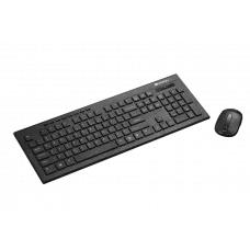 Set Tastatură + Mouse Canyon SET-W4, Fără fir, Negru