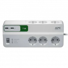Prelungitor electric APC Essential SurgeArrest PM6U-RS, 6 Prize, 2m, Alb