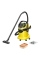 Aspirator Karcher WD 5 V-25/6/22 1.628-300.0, Galben | Negru