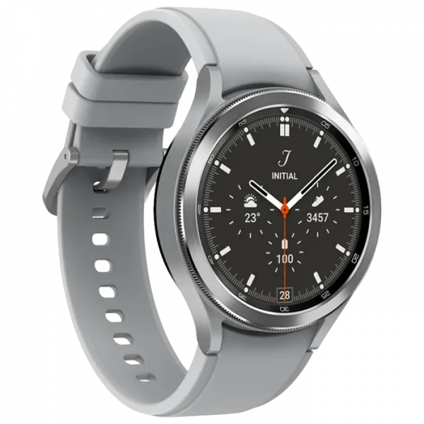 Ceas inteligent Samsung SM-R890 Galaxy Watch 4 Clasic, 46mm, Argintiu