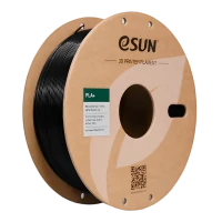Filament pentru imprimantă 3D ESUN PLA+, Negru, 1.75 mm, 1kg