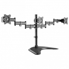 Suport birou pentru monitoare ITech MBS-13M, Negru