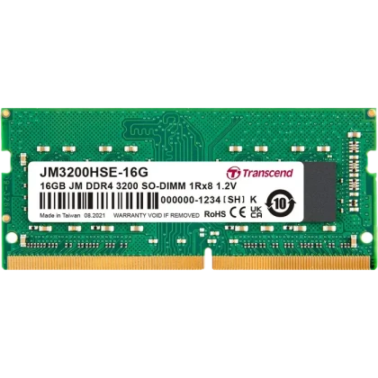 Memorie RAM Transcend JM3200HSE-16G, DDR4 SDRAM, 3200 MHz, 16GB