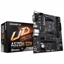 Placă de bază Gigabyte A520M S2H 1.0, AM4, AMD A520, Micro-ATX