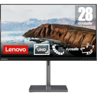 Monitor Lenovo L28u-35 / 28,5 inchi / IPS 3840x2160 4K UHD / Negru | Argintiu
