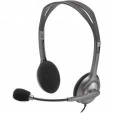 Căști Logitech H111, Gri