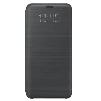 Чехол Samsung LED Flip Wallet for Galaxy S9, Орхидея Серая