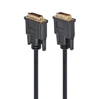 Cablu Video Cablexpert CC-DVI2-BK-15, DVI-D (M) - DVI-D (M), 4,5m, Negru