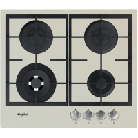 Plită pe gaz Whirlpool GOFL 629/S, Argintiu