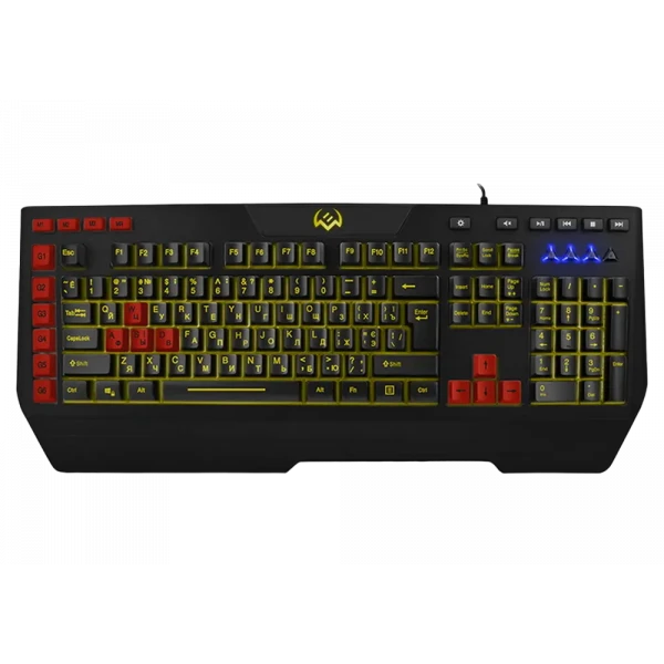 Tastatură SVEN KB-G9600, Cu fir, Negru