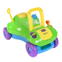 Mașina pentru copii 2-în-1 Kikka Boo Ride-On, Verde