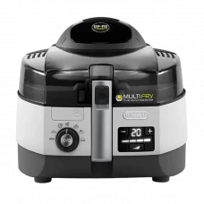 Friteuză cu aer cald DeLonghi FH1394, Argintiu | Alb