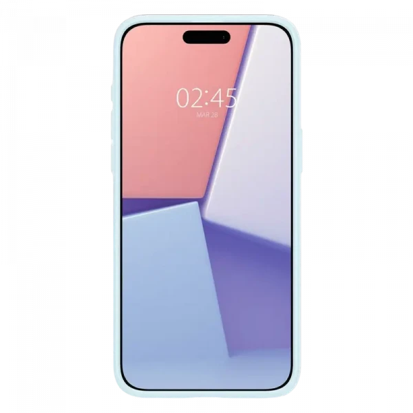 Husă Spigen iPhone 15 Pro Thin Fit, Albastru stins