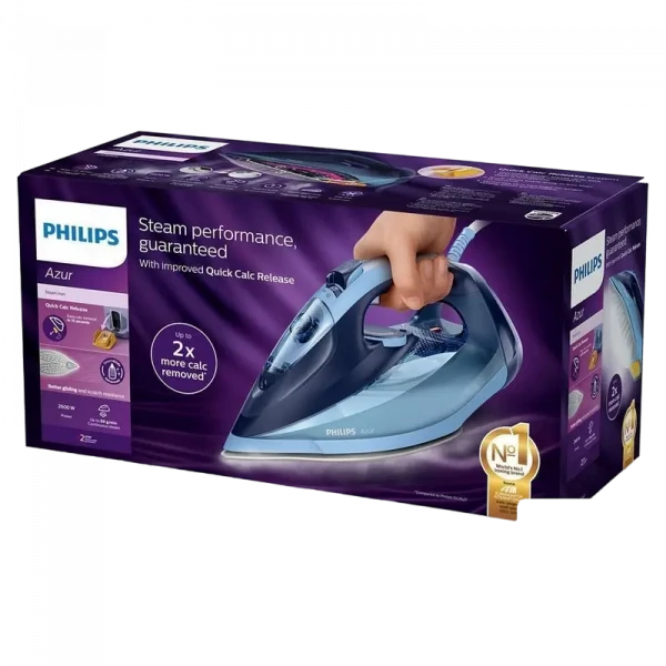 Fier de călcat PHILIPS GC4564/20, 2600W, Albastru