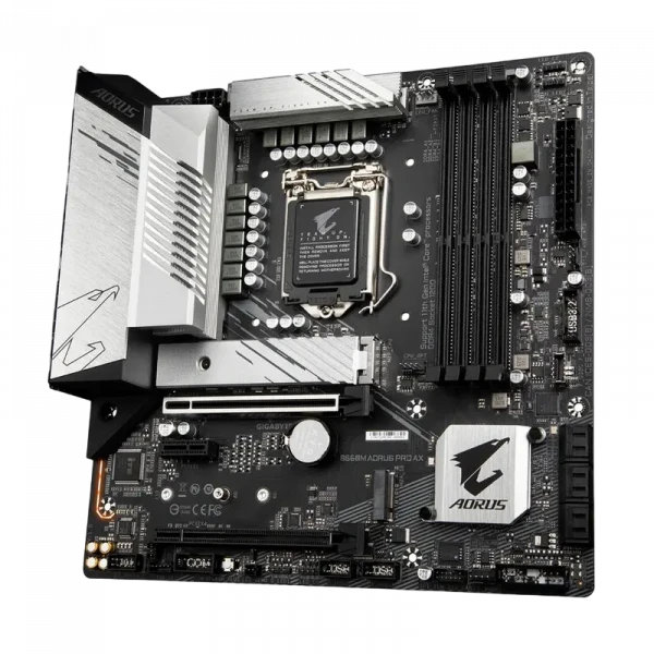 Placă de bază Gigabyte B560M AORUS PRO AX, LGA1200, Intel B560, Micro-ATX