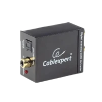 Аудио адаптер Cablexpert DSC-OPT-RCA-001, RCA - Toslink, Чёрный