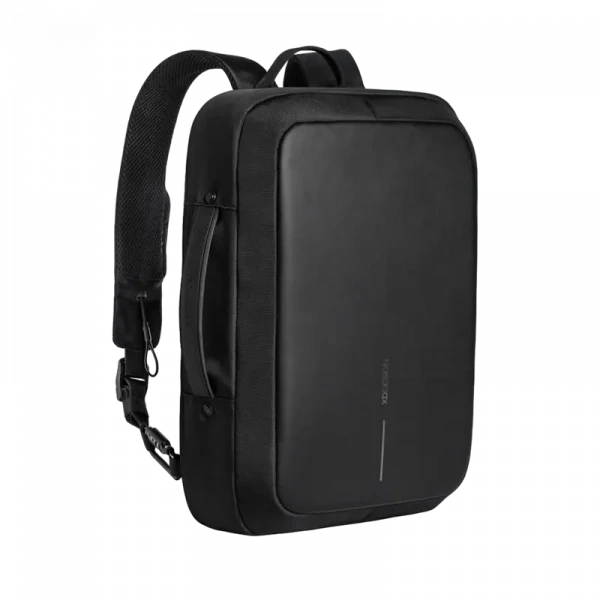 Рюкзак для ноутбука Bobby Bizz, 15.6, Искусственная кожа, Чёрный