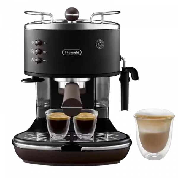 Рожковая кофеварка DeLonghi ECOV311BK, 1100Вт, Чёрный