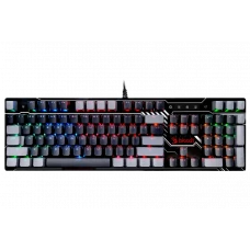 Tastatură Bloody B808N, Cu fir, Negru | Gri