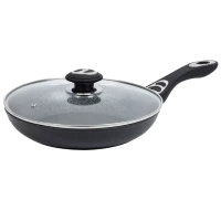 Tigaie RESTO 93153, 26cm, Negru