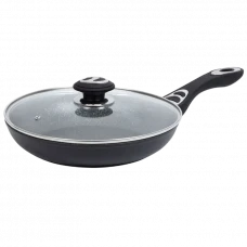 Tigaie RESTO 93153, 26cm, Negru