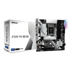 Placă de bază ASRock B760M Pro RS/D4, LGA1700, Intel B760, Micro-ATX