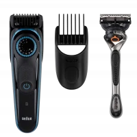 Мужской Триммер Braun BT3340, Черный | Синий