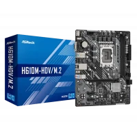 Материнская плата ASRock H610M-HDV/M.2, LGA1700, Intel H610, Micro-ATX
