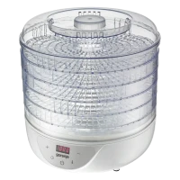Deshidrator de fructe Gorenje FDK24DW, Alb