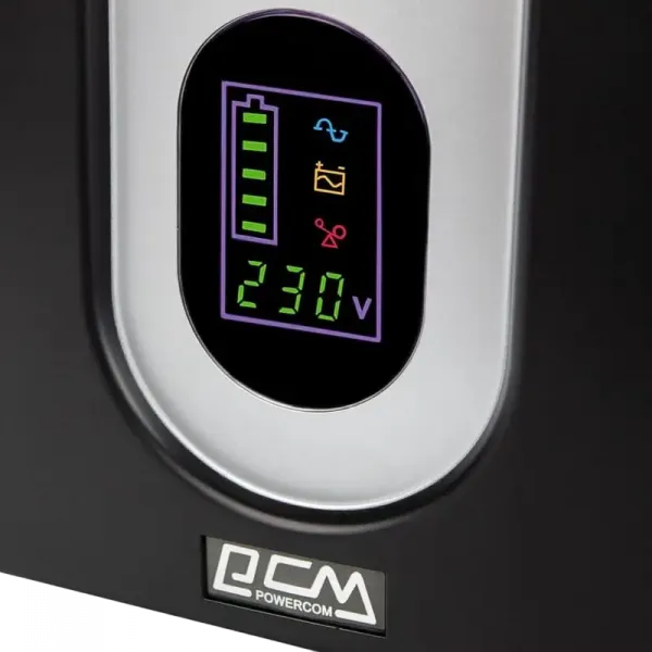 Источник бесперебойного питания PCM IMP-625AP, Линейно-интерактивный, 625VA, Башня