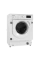 Mașină de spălat Hotpoint-Ariston BI WMHG 81484 EU, 8kg, Alb