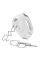 Mixer Manual Maxwell MW-1356, White