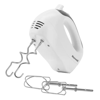 Миксер ручной Maxwell MW-1356, White