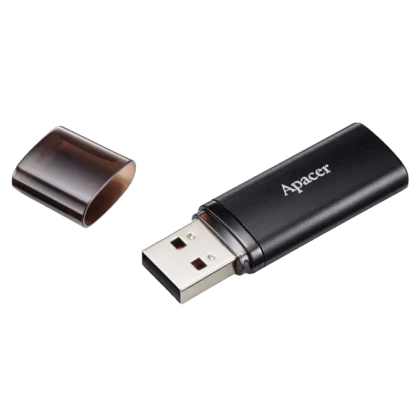 USB Flash накопитель Apacer AH25B, 32Гб, Чёрный