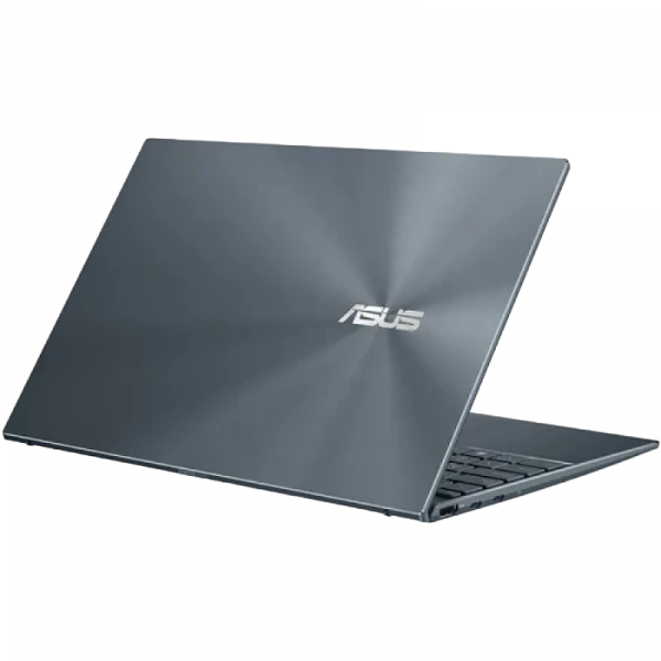 Laptop 14 ASUS Zenbook 14 UM425QA, Pine Grey, AMD Ryzen 7 5800H, 16GB/512GB, Fără SO