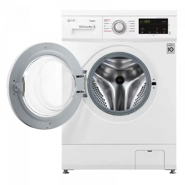 Стиральная машина LG F4J3TS4WE, 8кг, Белый