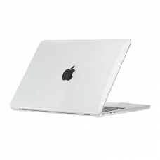 Husă pentru laptop Tech Protect Smartshell Macbook Air 13 (2022), 13.6, Policarbonat, Crystal Clear