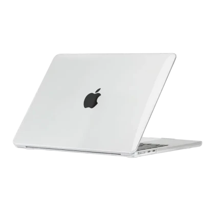 Husă pentru laptop Tech Protect Smartshell Macbook Air 13 (2022), 13.6, Policarbonat, Crystal Clear