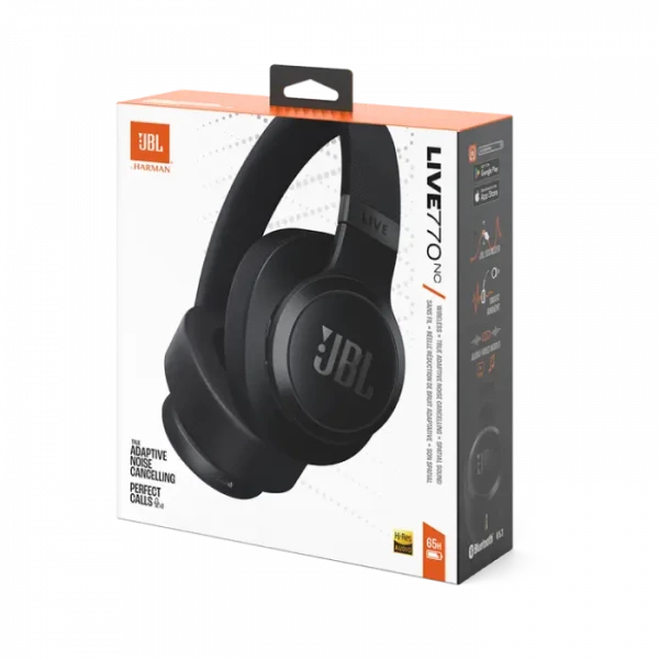 Наушники JBL LIVE770NC, Чёрный