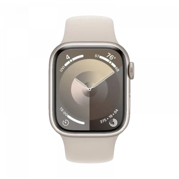 Ceas inteligent Apple Watch Series 9, 41mm, Starlight