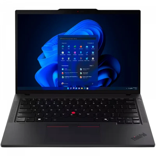 Ноутбук для бизнеса 14 Lenovo ThinkPad T14 Gen 5, Чёрный, Intel Core Ultra 7 155U, 16Гб/512Гб, Без ОС
