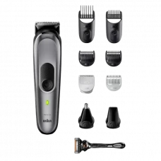 Trimmer pentru bărbați Braun MGK7420, Gri